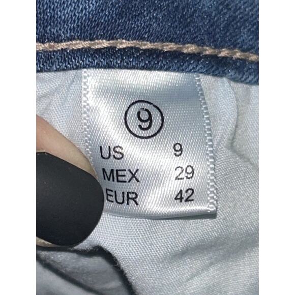 NWT Enjean High-Rise Straight Leg Ankle Length Skinny Jeans Size 9 - Picture 6 of 7